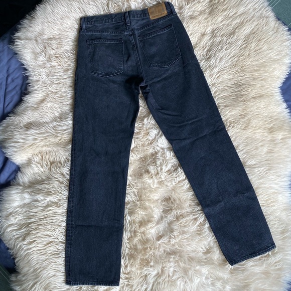 Aritzia Denim Forum The Patti Mid Rise Straight 31L, Size 27 - Picture 2 of 4
